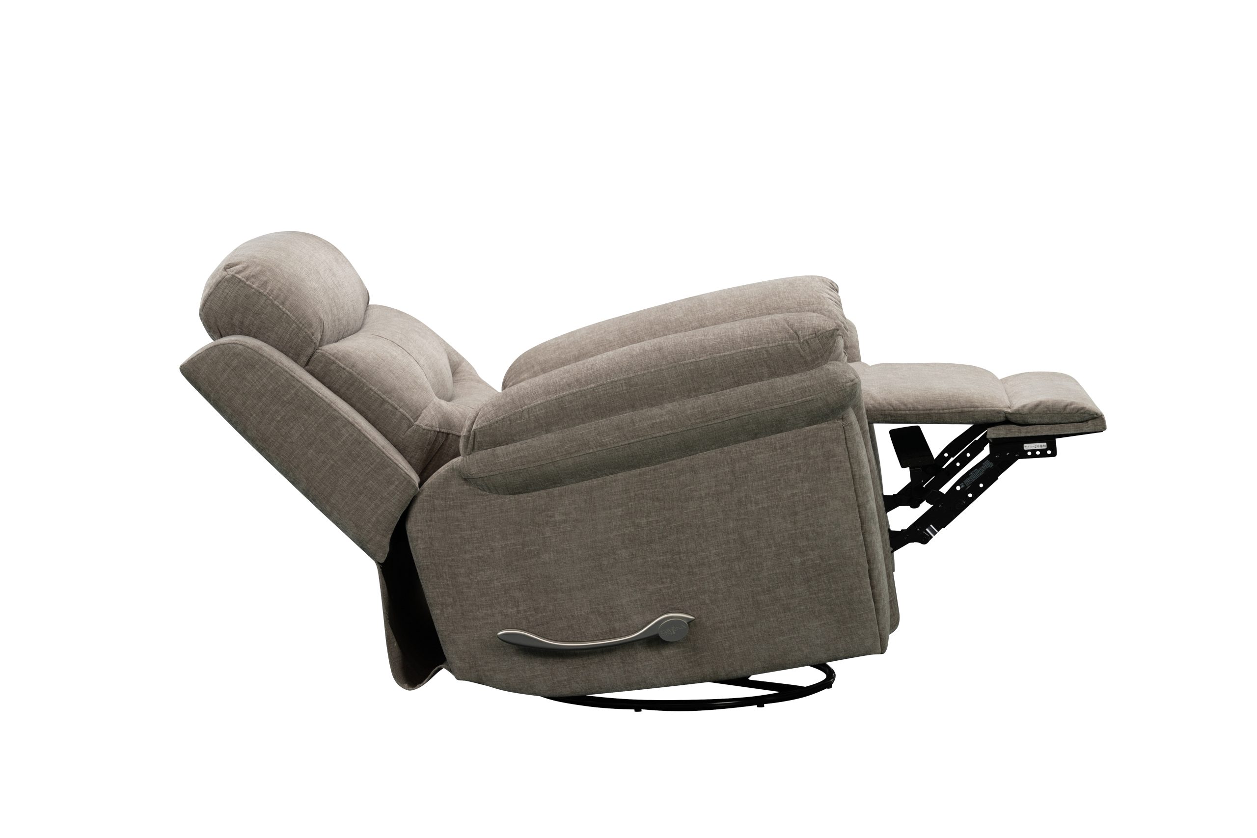 SAR 3,8502,310  Capri Manual Glider Recliner with SwivelFabric Taupe
