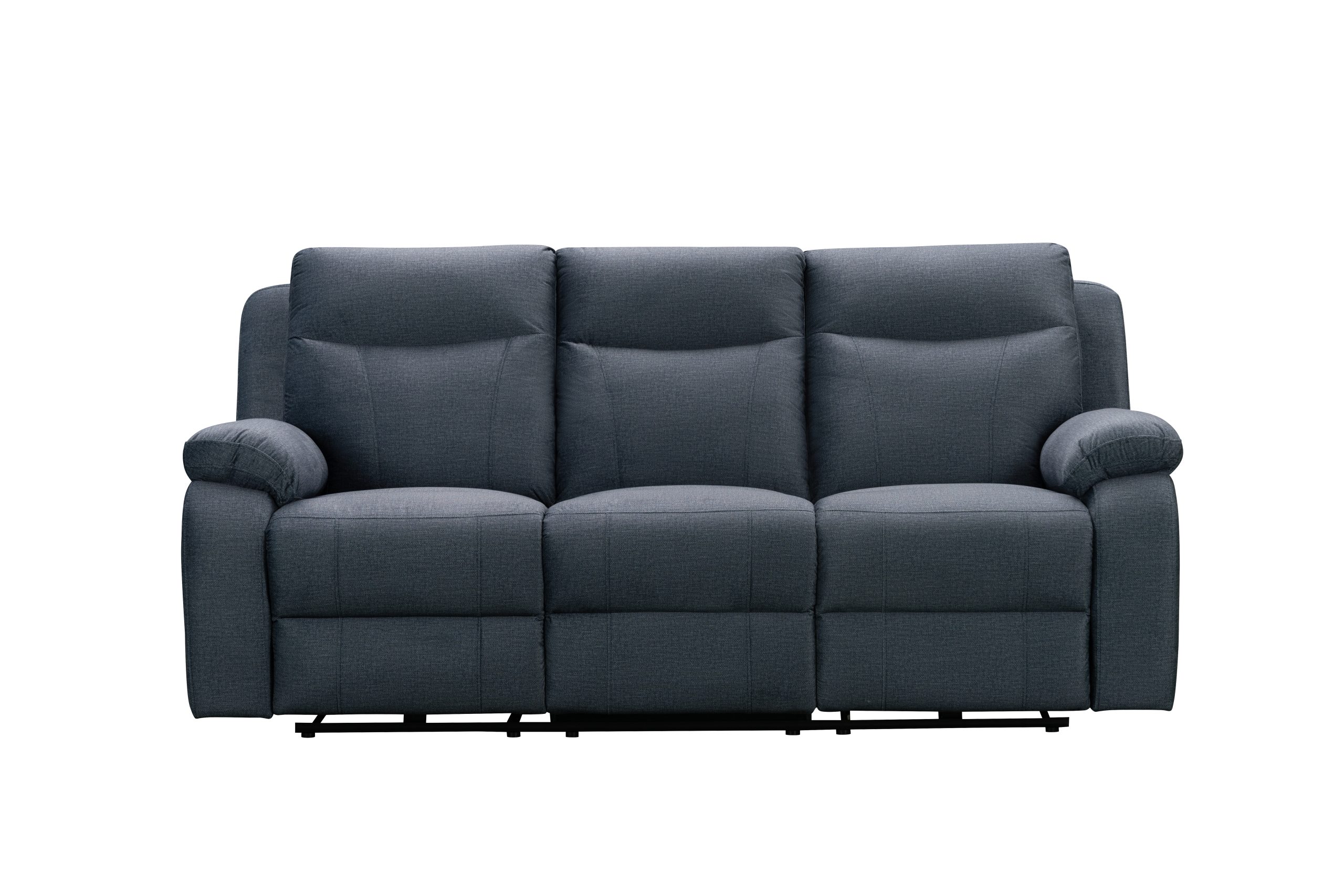 SAR 9,9505,970 Vinson Power Sofa with Table  Fabric Steel Blue