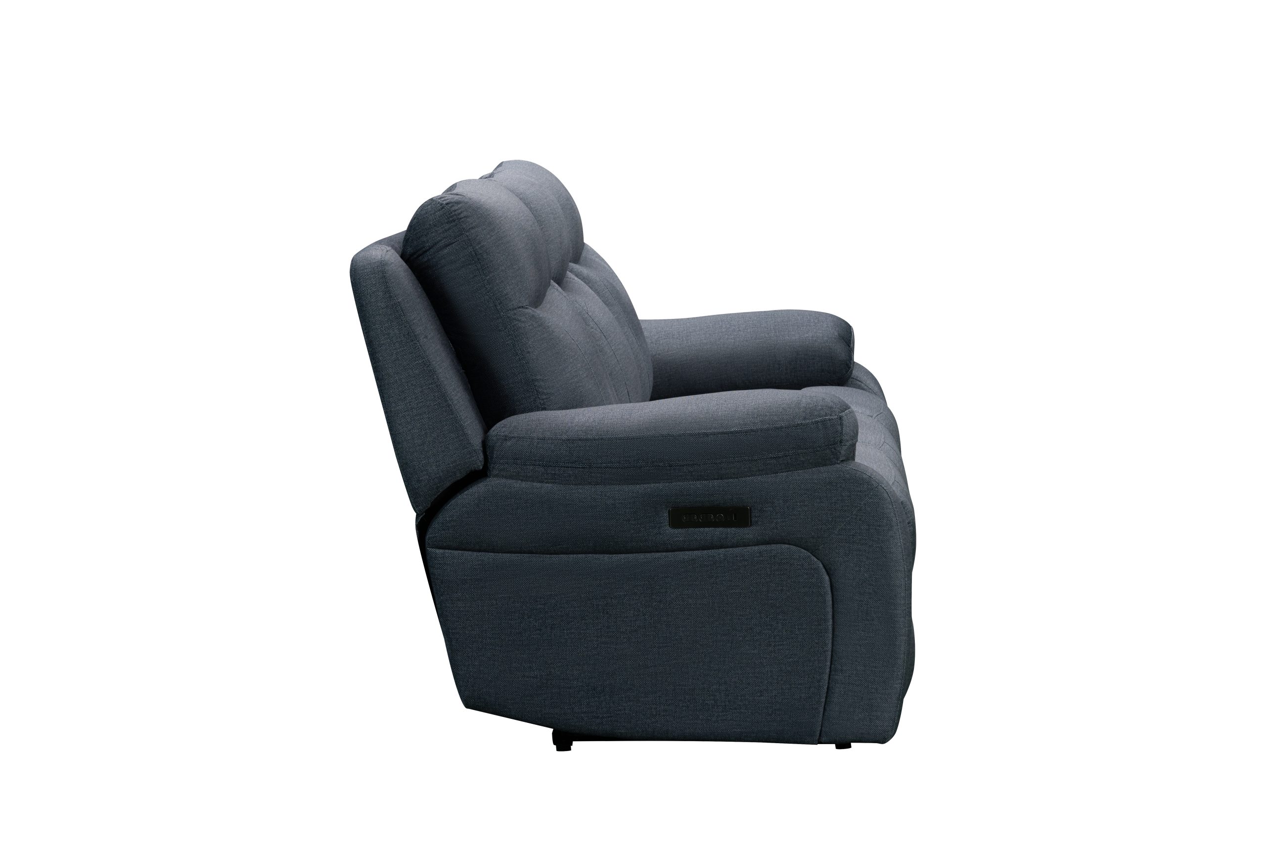 SAR 9,9505,970 Vinson Power Sofa with Table  Fabric Steel Blue