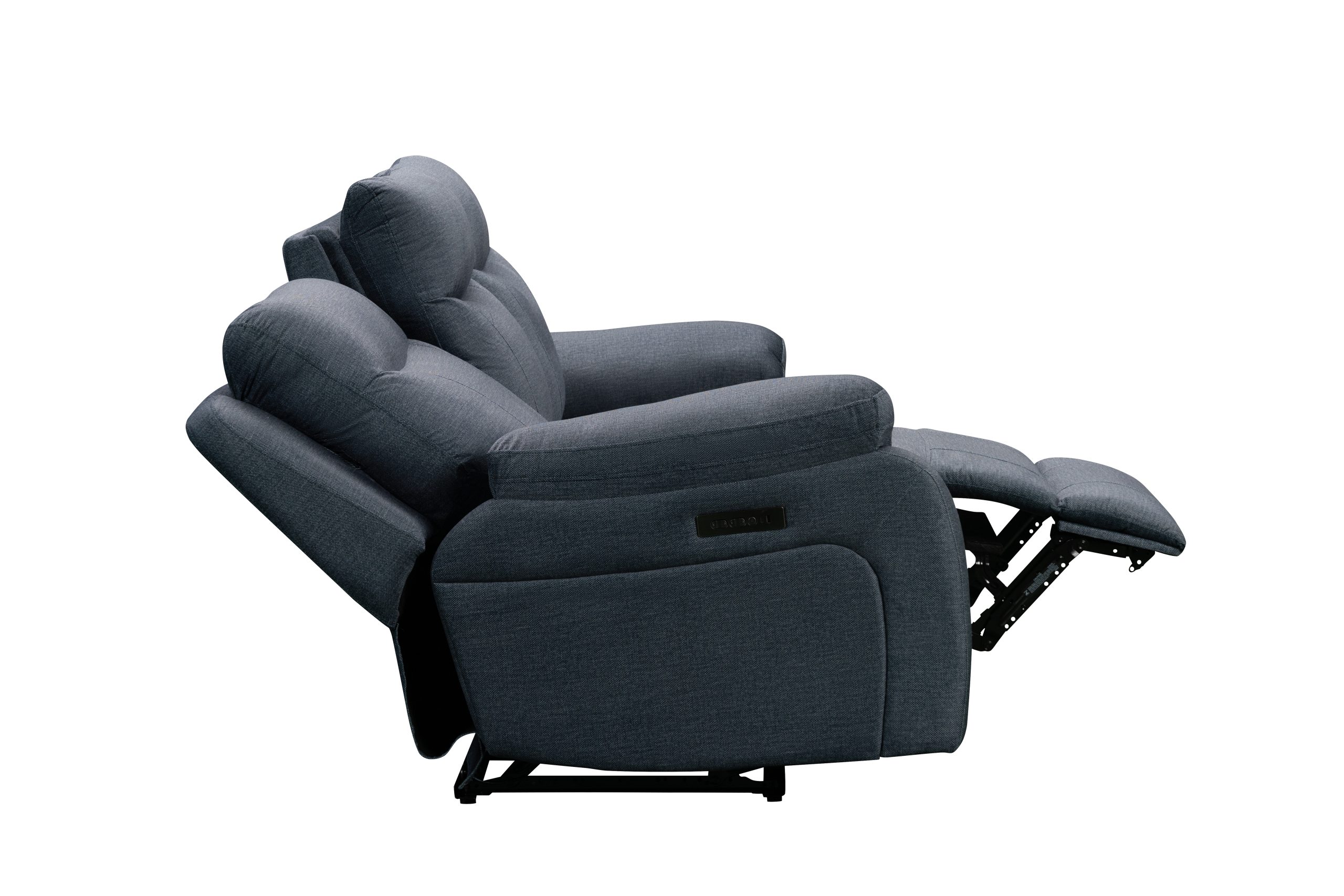 SAR 9,9505,970 Vinson Power Sofa with Table  Fabric Steel Blue