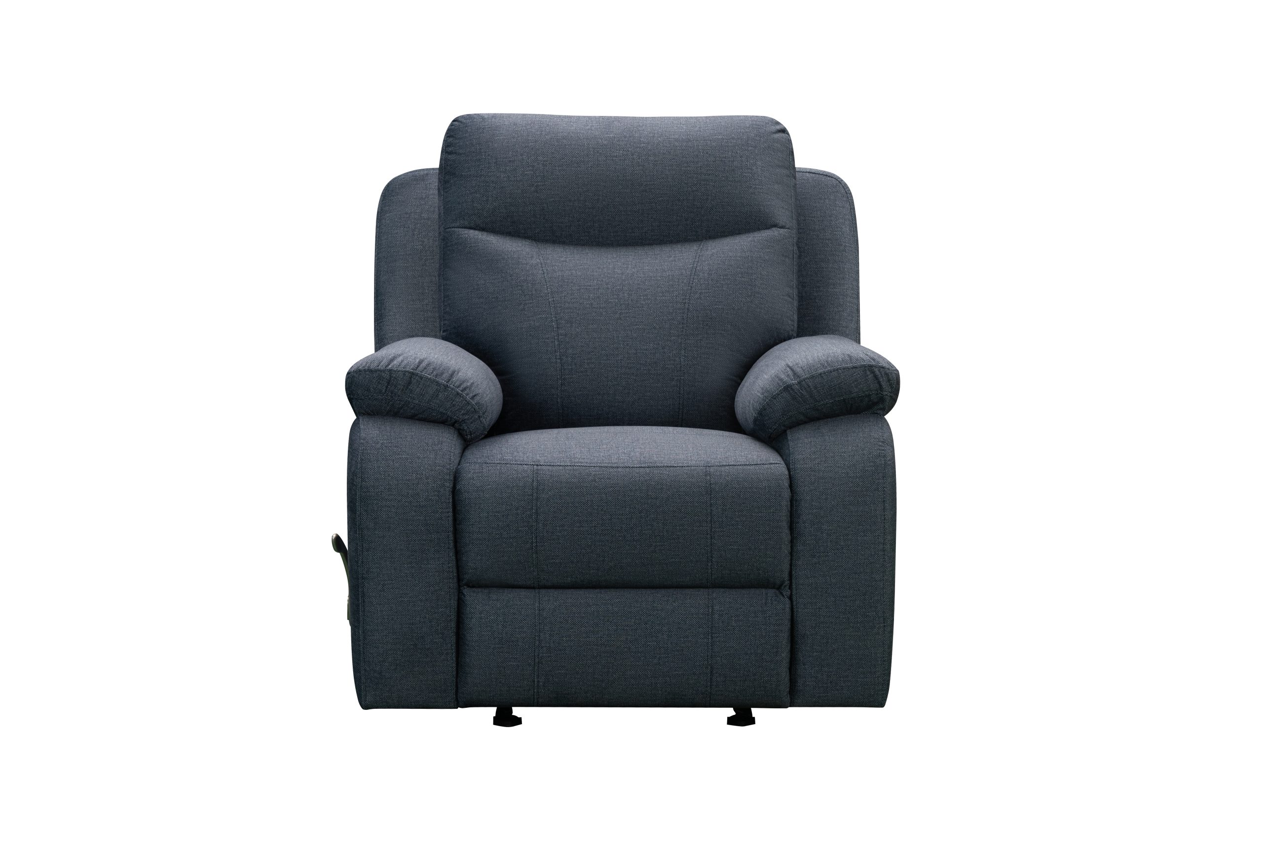 SAR 3,7002,100 Vinson Manual Recliner  Fabric Steel Blue