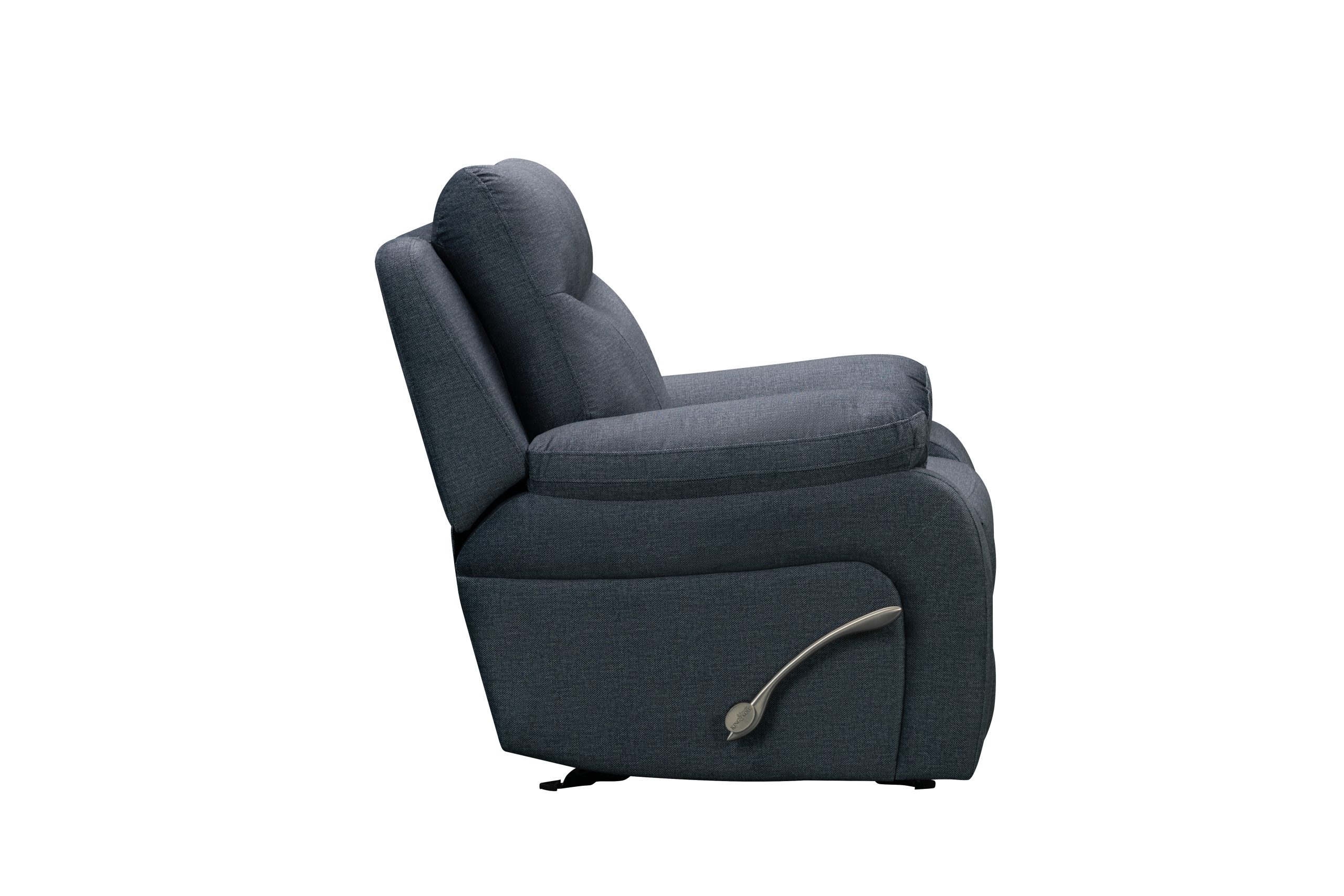 SAR 3,7002,100 Vinson Manual Recliner  Fabric Steel Blue