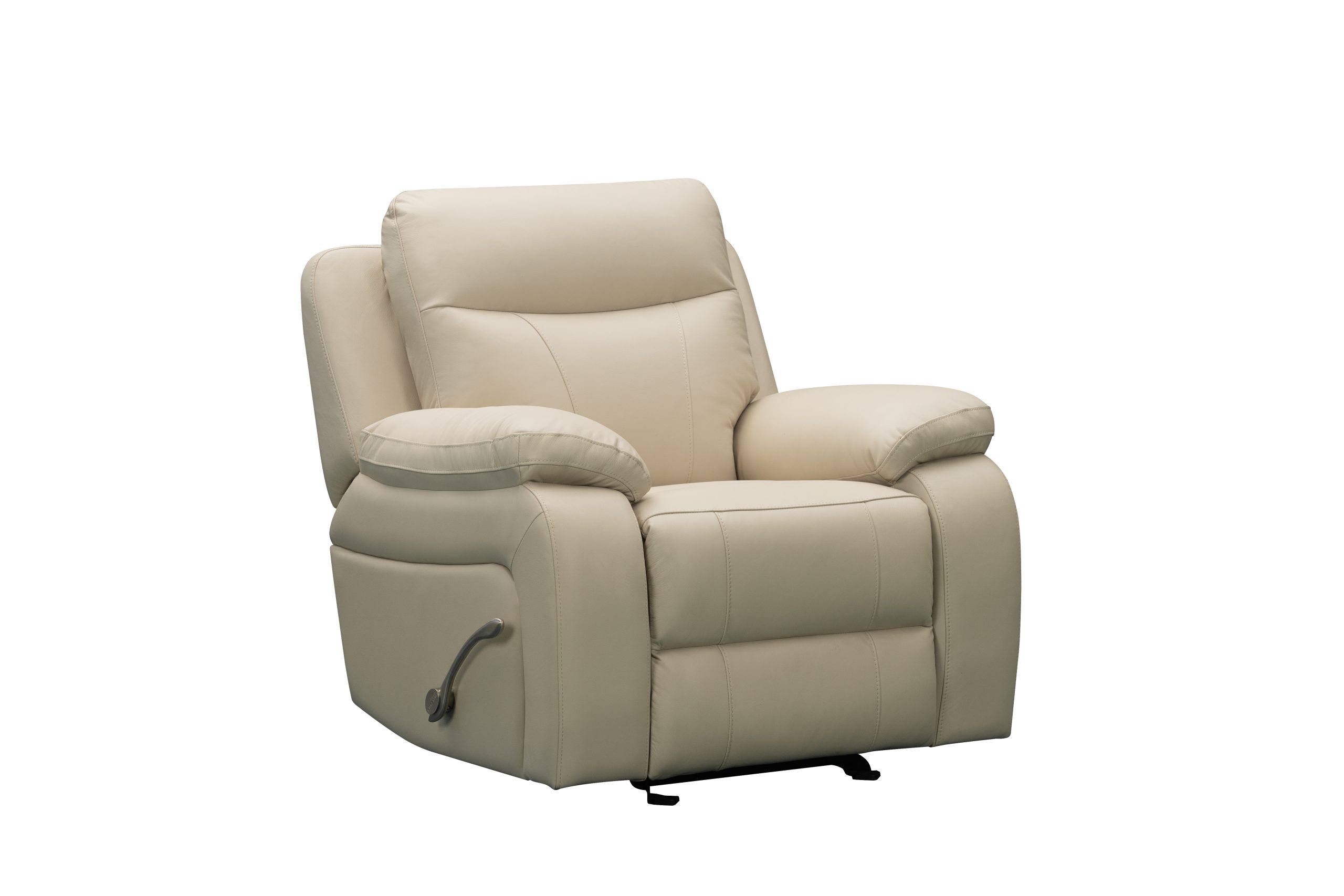 SAR 4,8502,910 Vinson Manual Recliner Leather Ivory