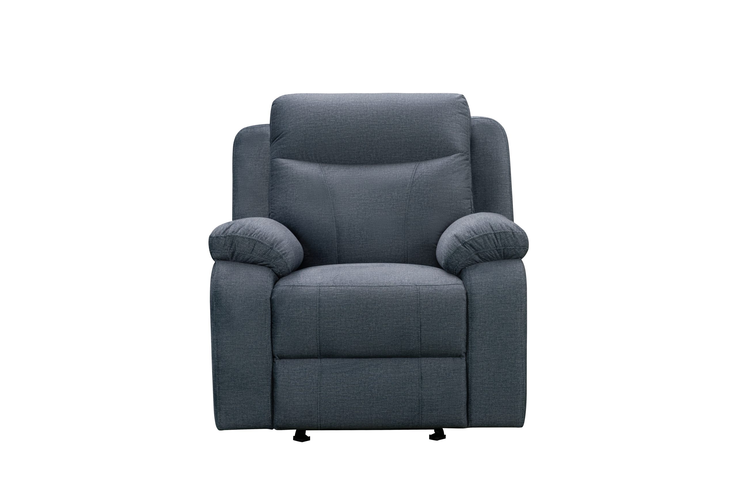 SAR 5,1503,090 Vinson Power Glider Recliner  Fabric Steel Blue