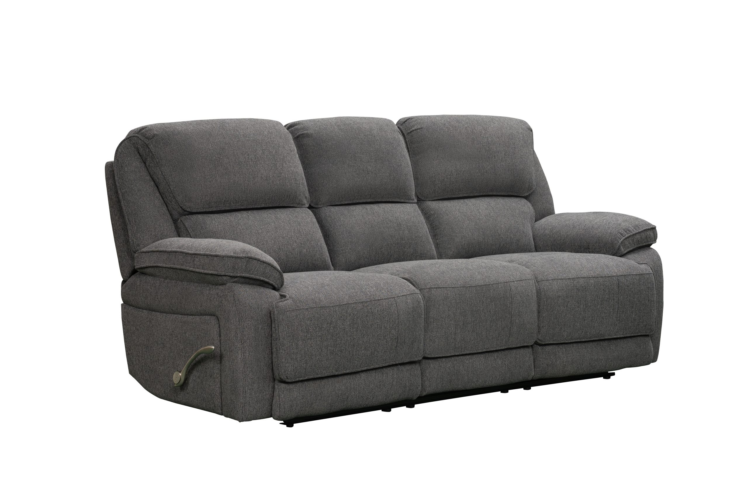 SAR 7,3504,410  Douglas  Manual Sofa with Table  Fabric Dark Grey