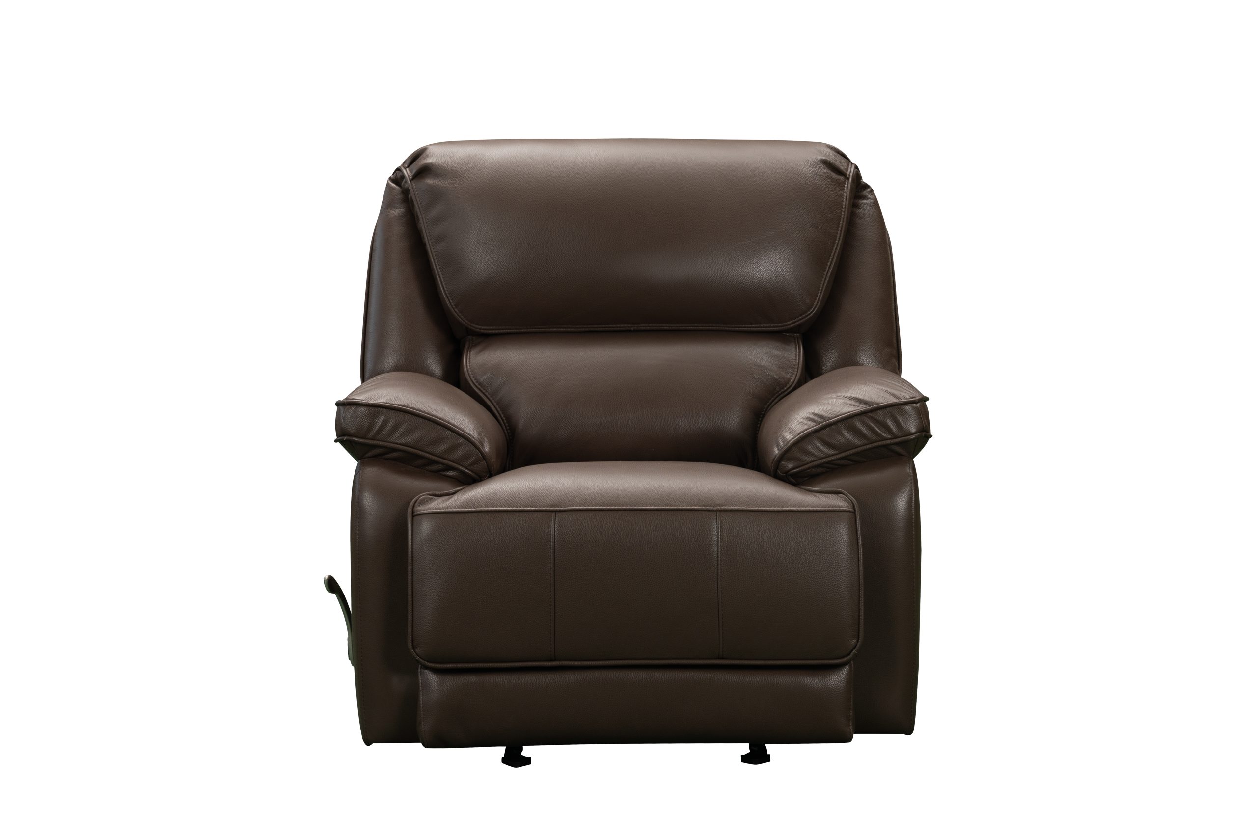 SAR 5,1503,090  Douglas Manual Rocker Recliner  Leather Dark Brown