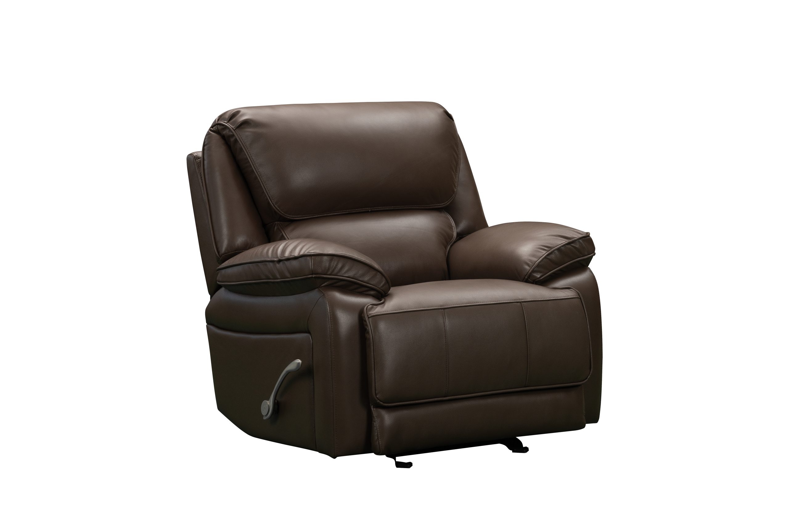 SAR 5,1503,090  Douglas Manual Rocker Recliner  Leather Dark Brown