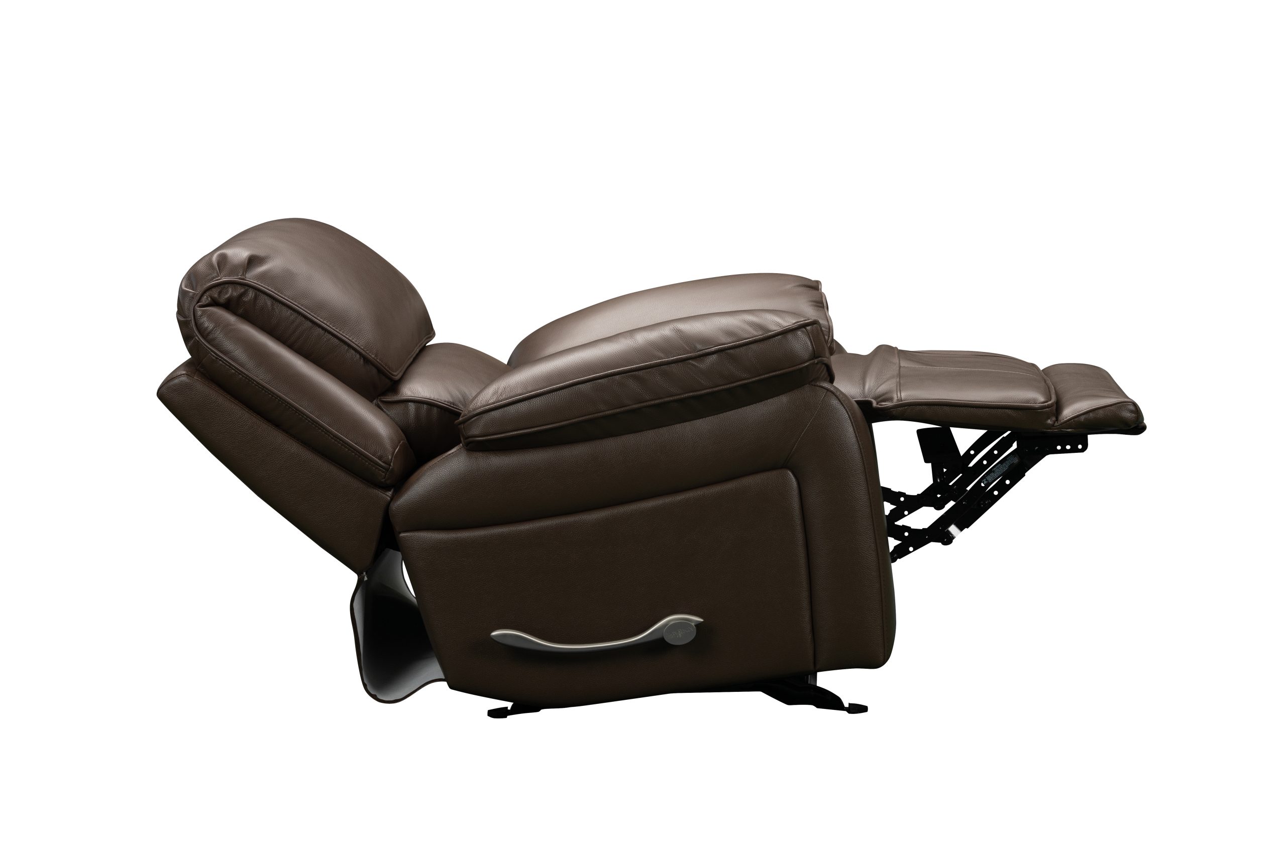 SAR 5,1503,090  Douglas Manual Rocker Recliner  Leather Dark Brown