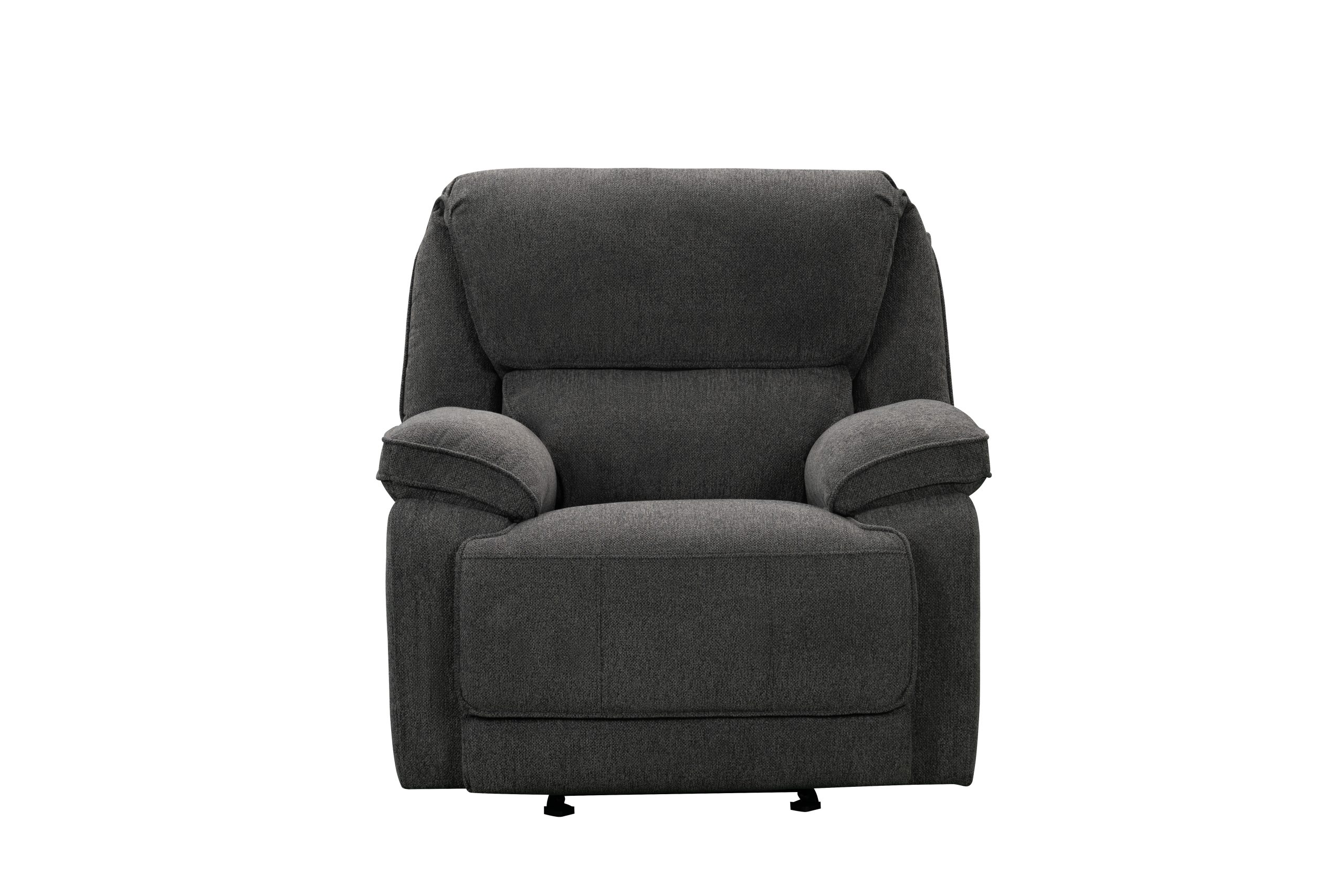 SAR 5,2503,150  Douglas Power Glider Recliner Fabric Dark Grey