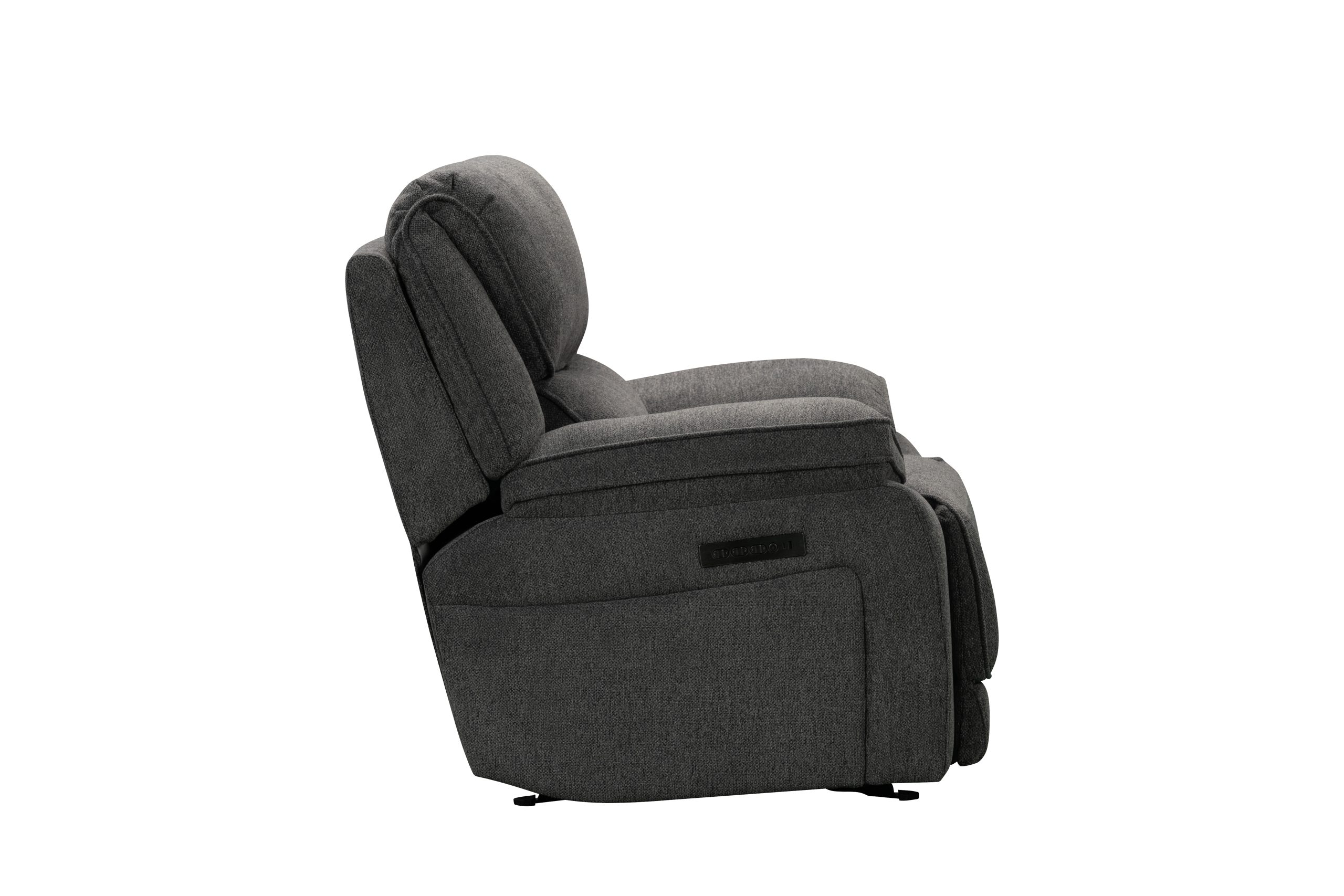 SAR 5,2503,150  Douglas Power Glider Recliner Fabric Dark Grey