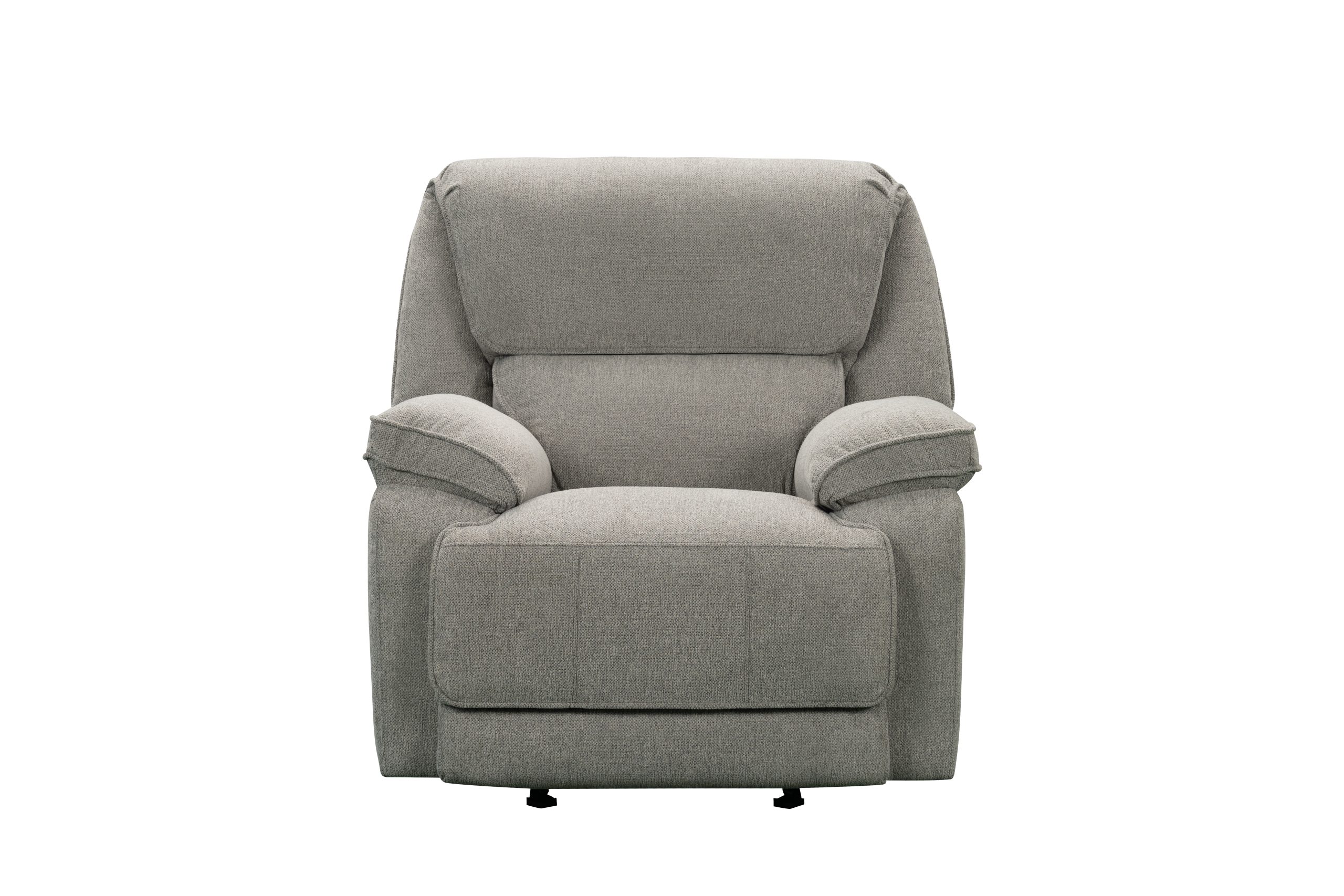 SAR 5,2503,150  Douglas Power Glider Recliner Fabric Silver Grey