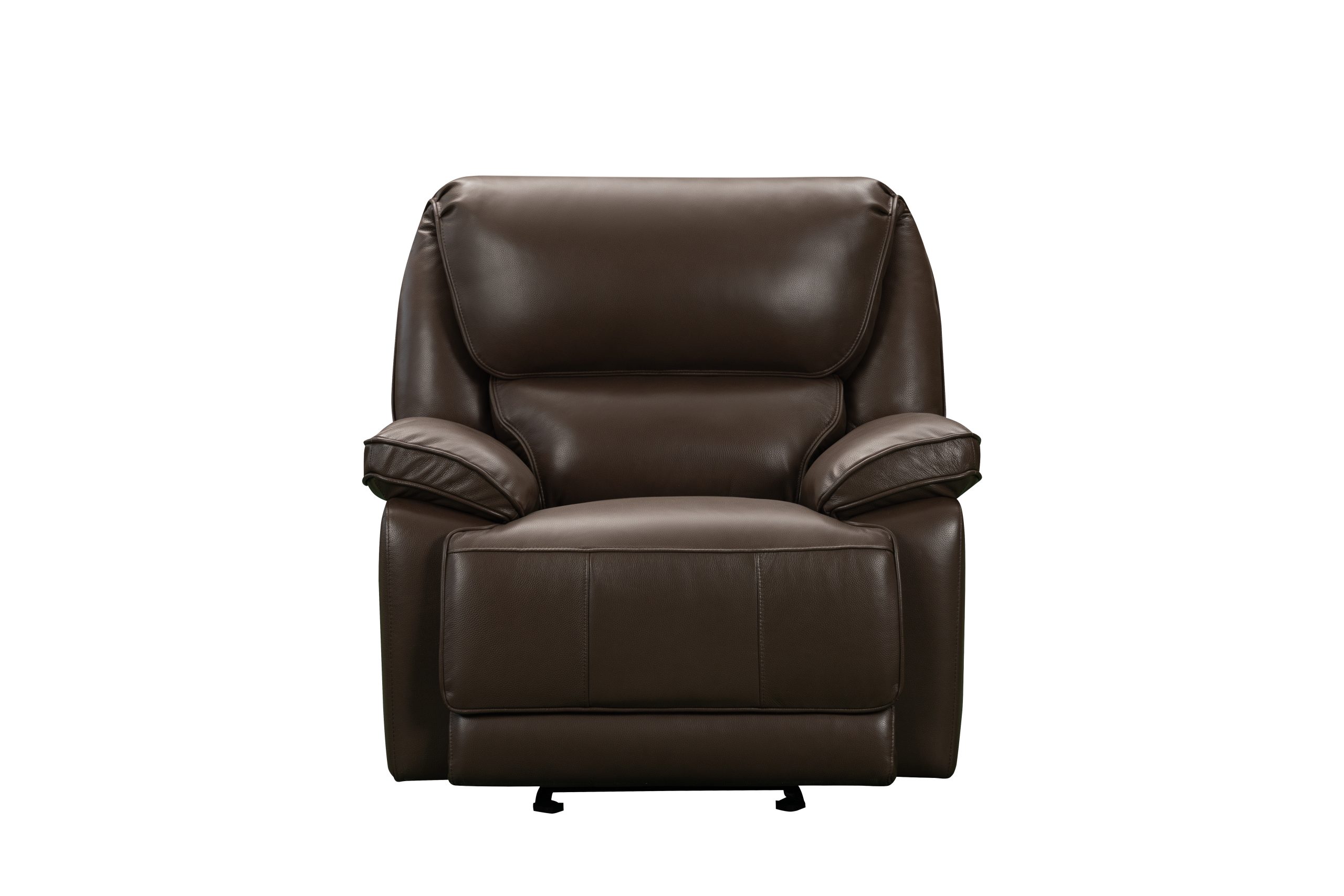 SAR 6,6503,990  Douglas Power Glider Recliner  Leather Dark Brown