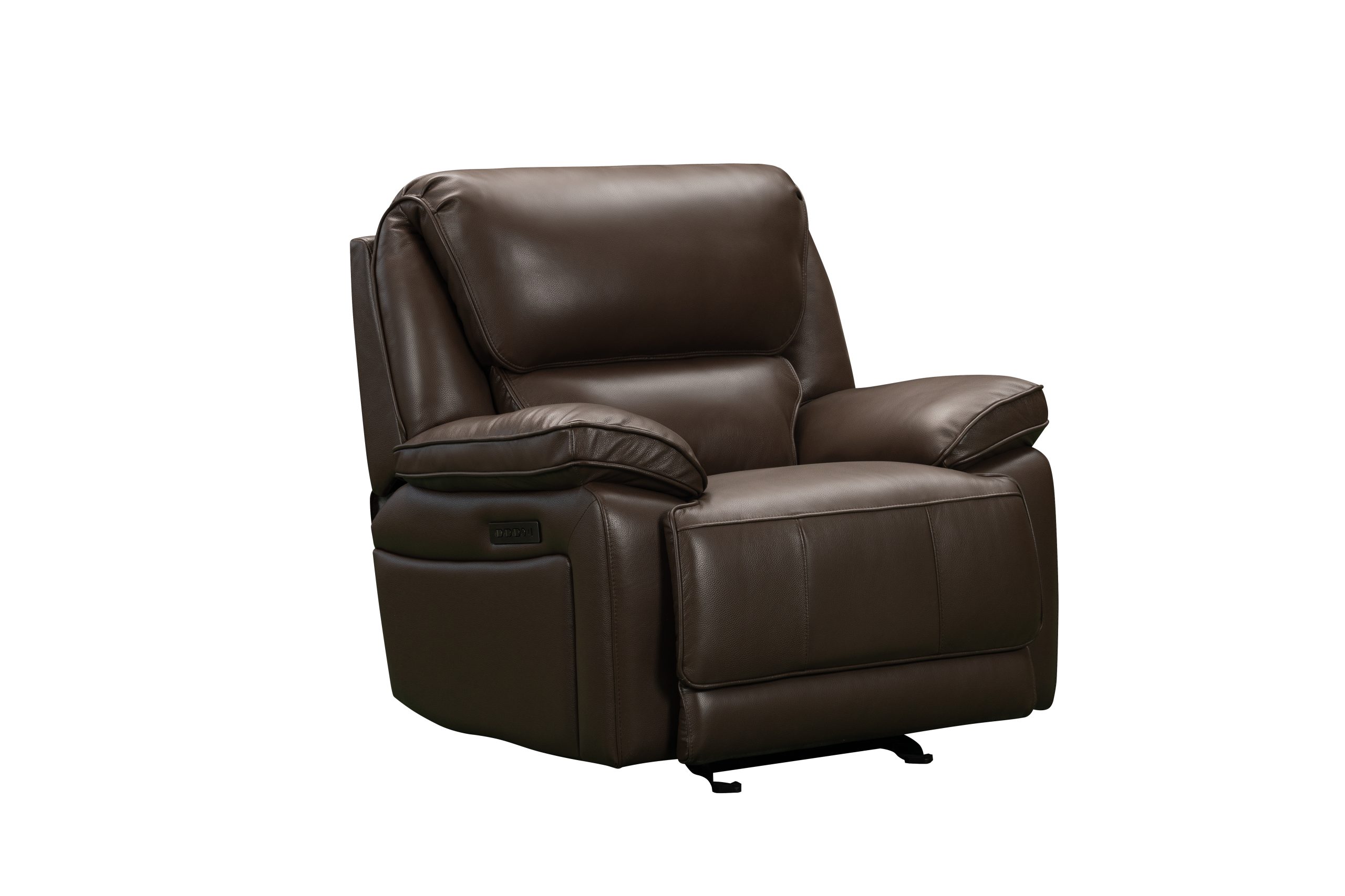 SAR 6,6503,990  Douglas Power Glider Recliner  Leather Dark Brown