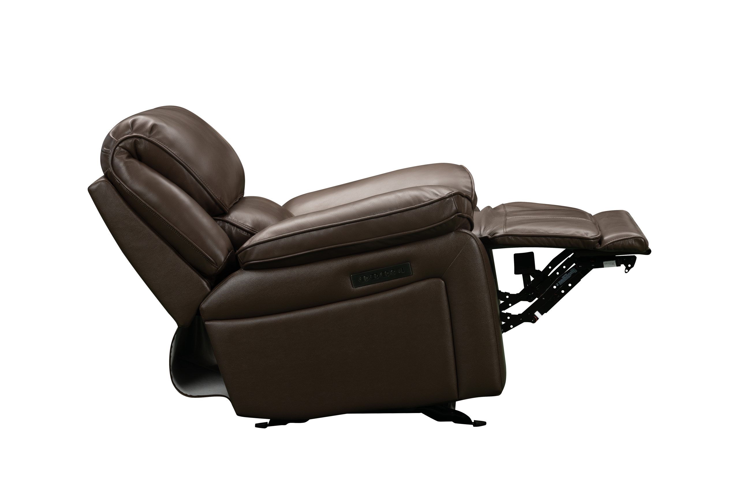 SAR 6,6503,990  Douglas Power Glider Recliner  Leather Dark Brown