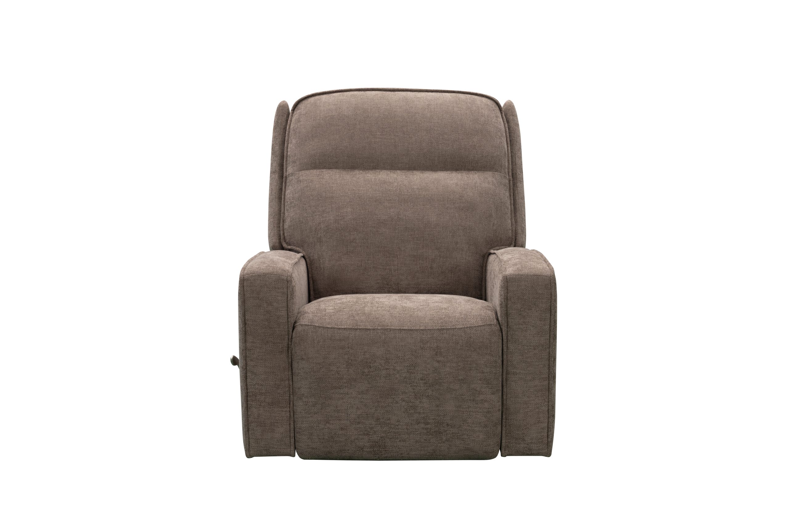 SAR 3,7502,250  Cole Manual Glider Recliner with SwivelFabric Warm Brown