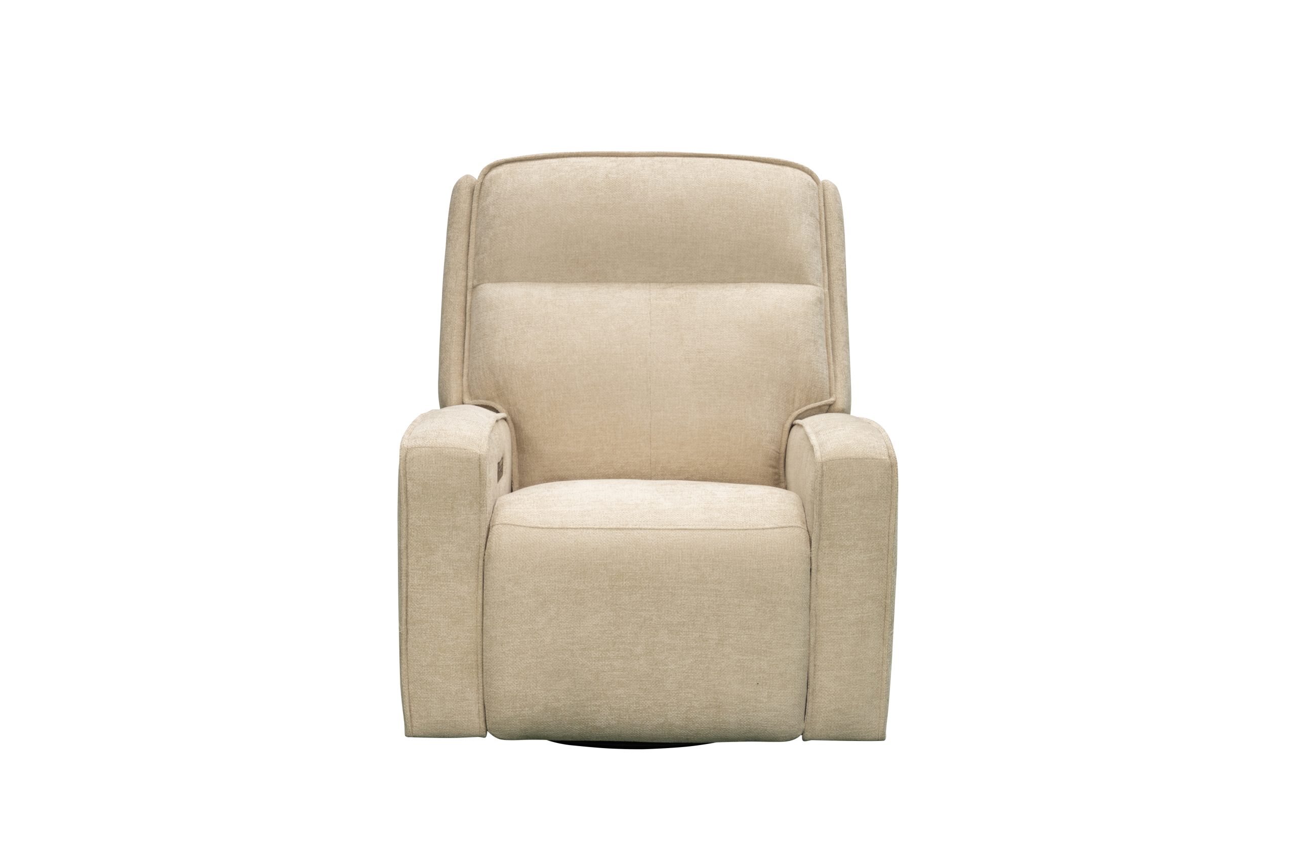 SAR 5,2003,120  Cole Power Glider Recliner with SwivelFabric Butter Cream
