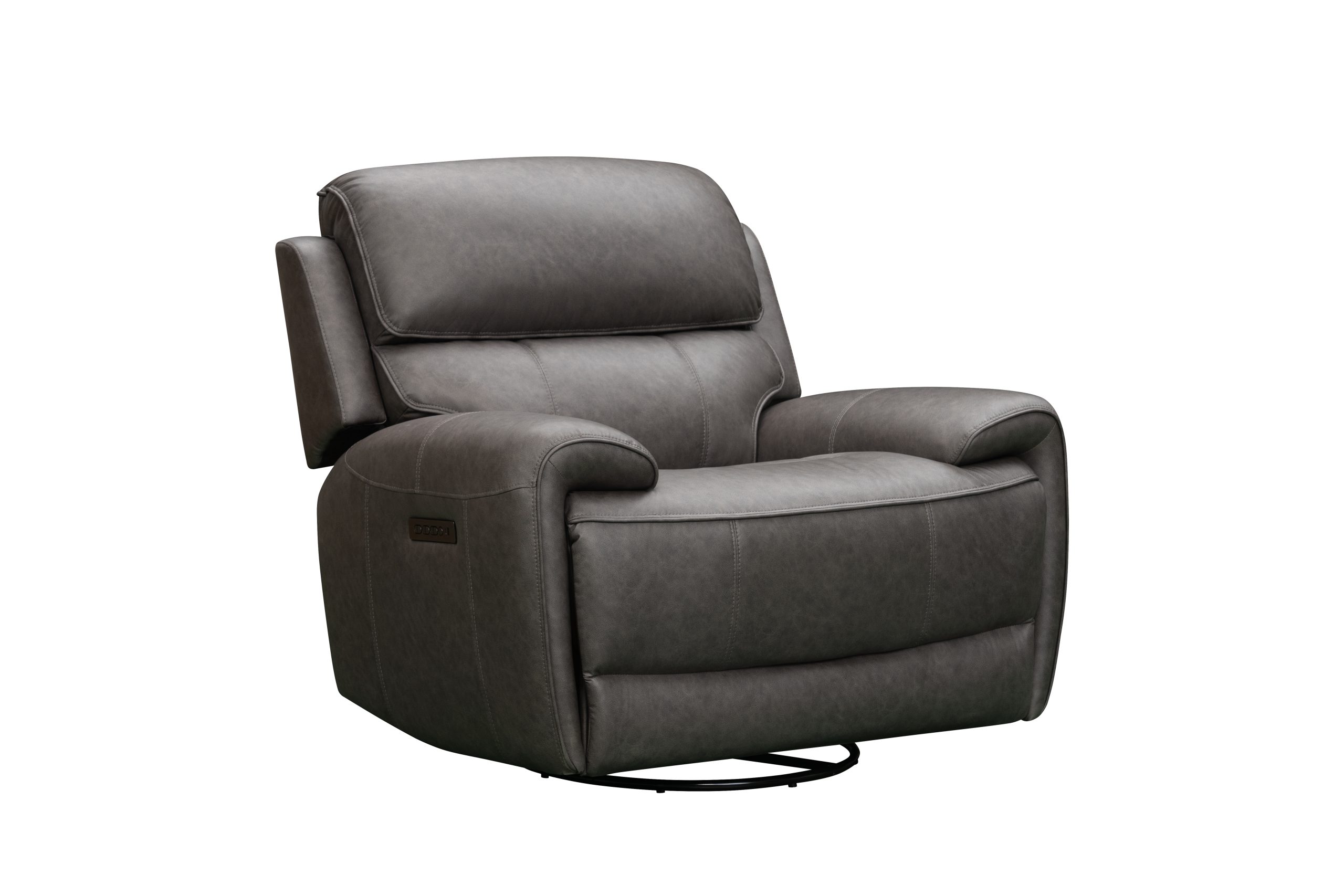 SAR 5,2003,120  Series 7 Power Glider Recliner with SwivelFabric Grey