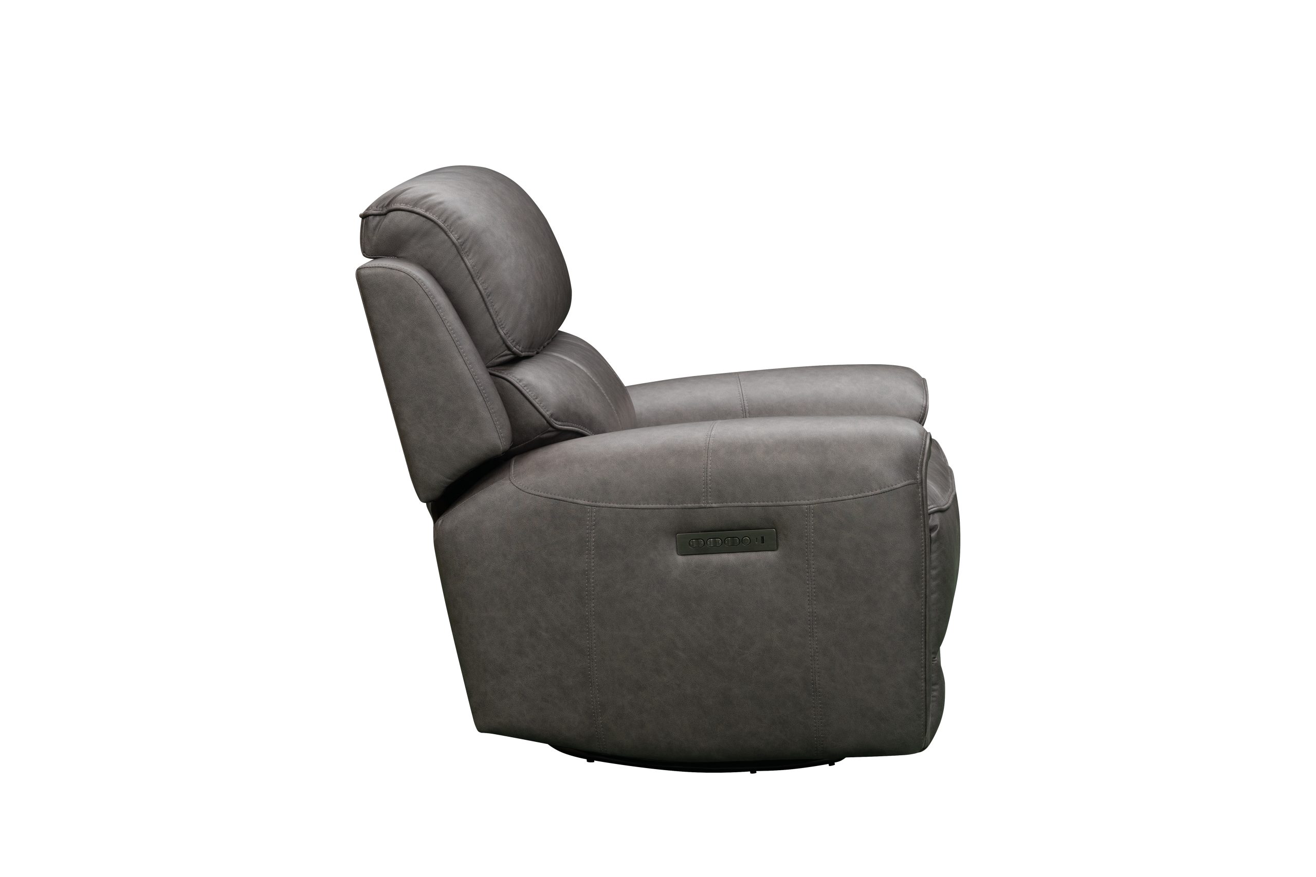 SAR 5,2003,120  Series 7 Power Glider Recliner with SwivelFabric Grey