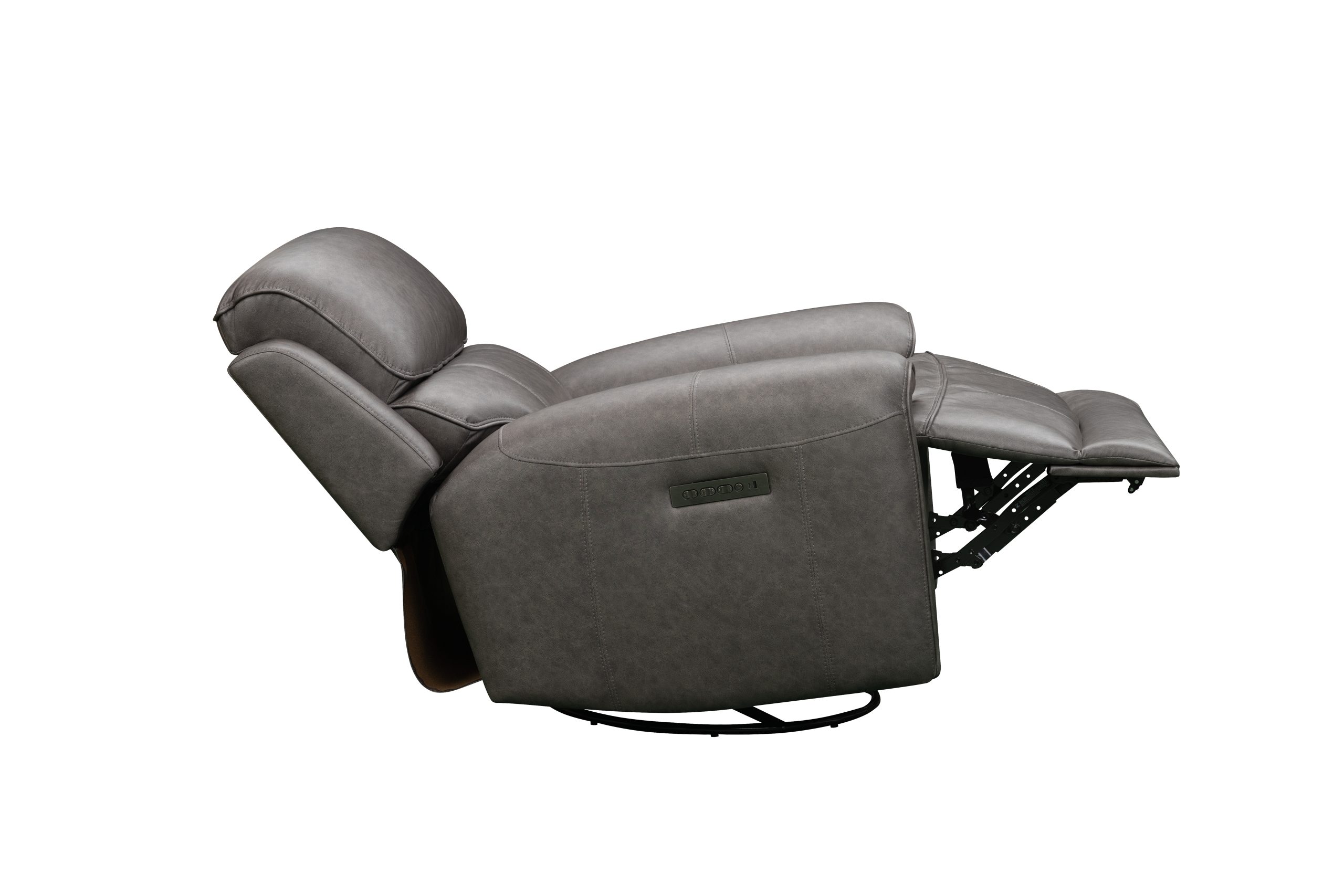 SAR 5,2003,120  Series 7 Power Glider Recliner with SwivelFabric Grey